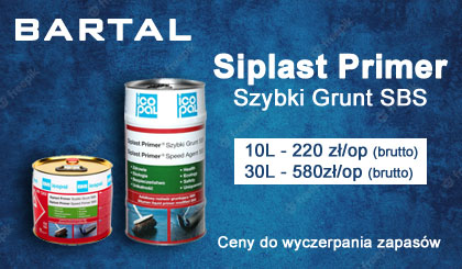 Siplast Primer Szybki Grunt SBS Icopal Lublin