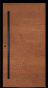 Wejściowe drzwi aluminiowe Lublin model wooden