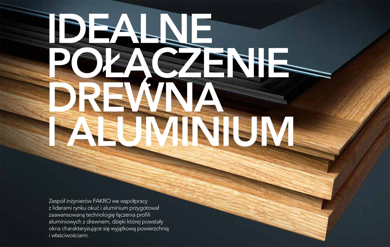 Okna drewniano aluminiowe FAKRO Innoview Lublin